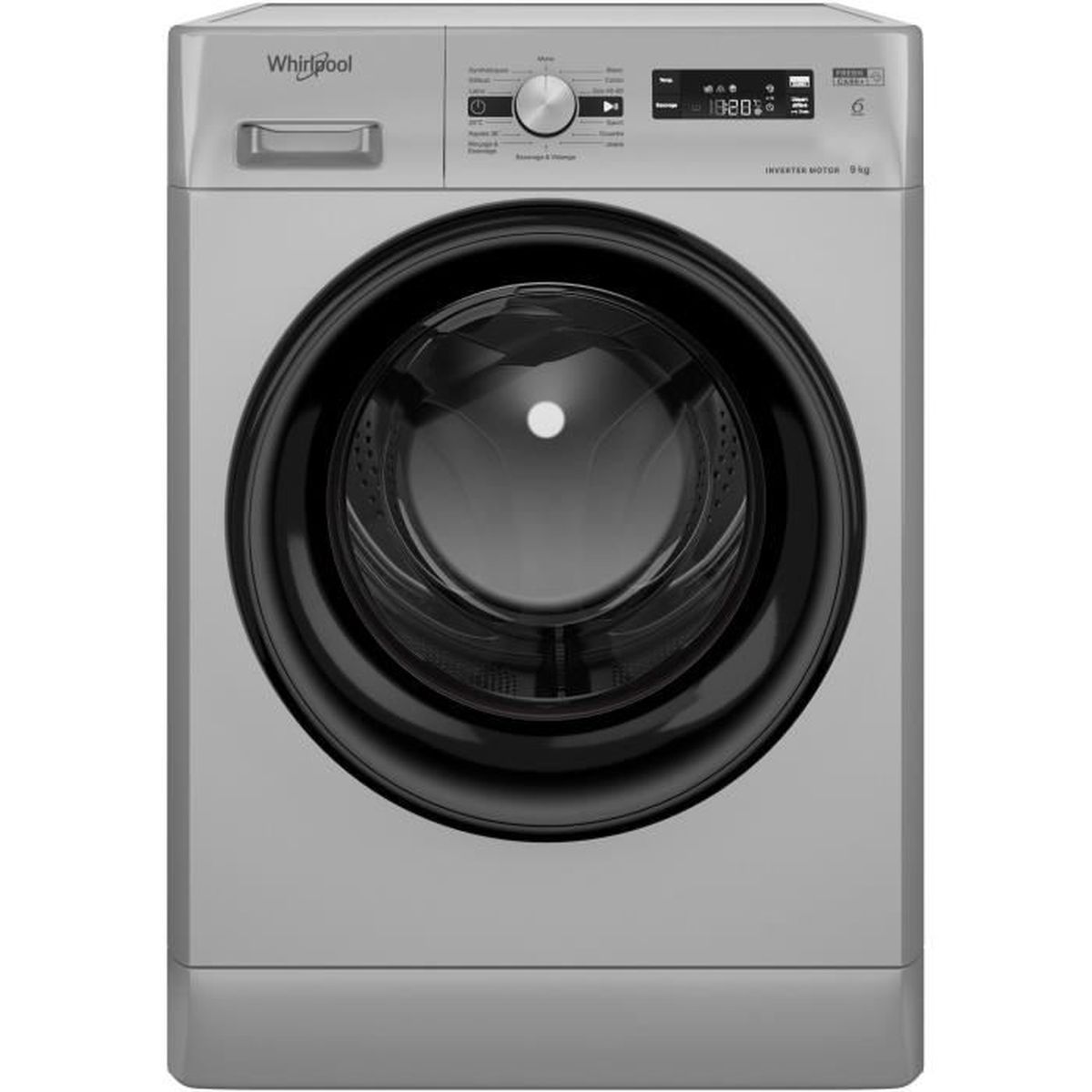 Lave linge hublot Whirlpool 9 kg FreshCare+ 1200 tr min moteur inverter — free download