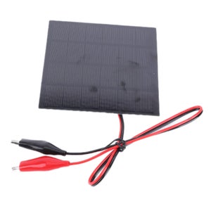 DMiotech 5 Paquet 2V 80mA 53.5mm x 53.5mm Mini Solaire Panneau Cellule pour Projet Bricolage Electric Power
