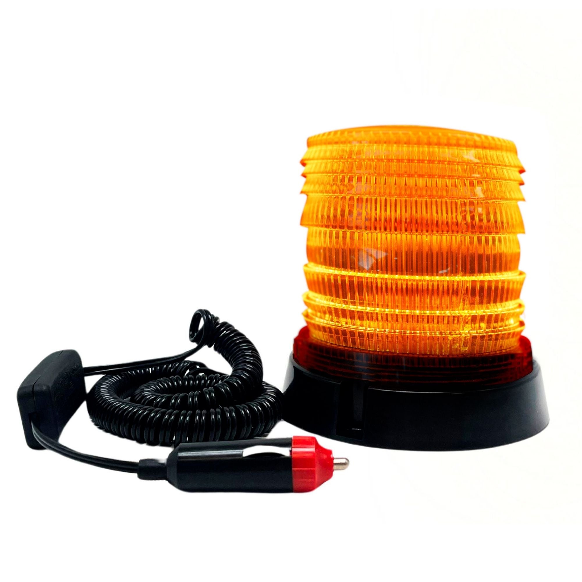 Luz Intermitente De Emergencia PROZOR 48 LED - 10 Modos De Flash, IP67 Impermeable, Para Vehículos Y Maquinaria