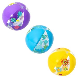 3 Palloni Da Spiaggia Gonfiabili Con Animali - PVC Resistente, Diametro 40 Cm, Giocattoli Estivi - 3