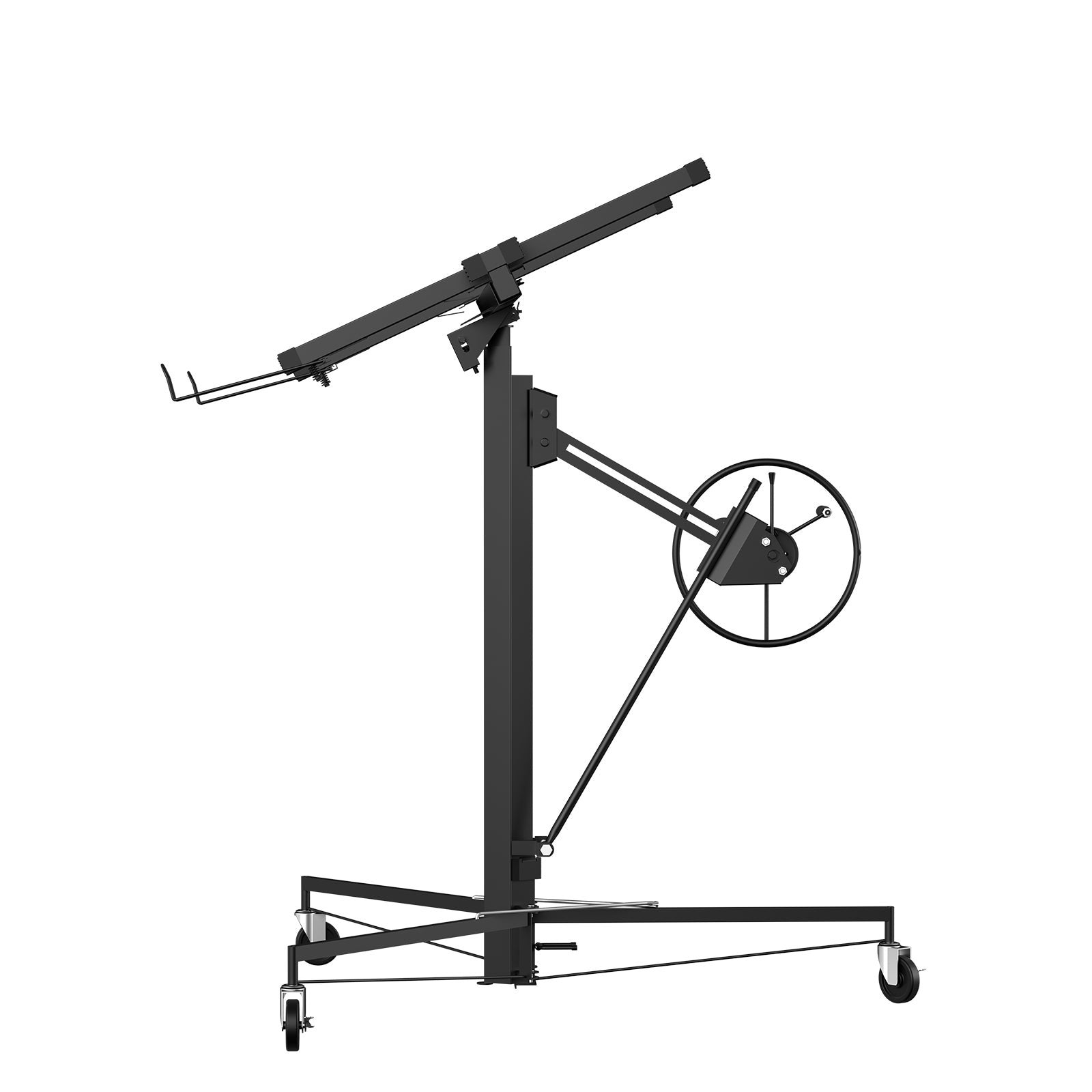 TEENO Grue à plaques de plâtre XXL – Charge maximale 68 kg, hauteur réglable 140–325 cm, couleur noire - 9