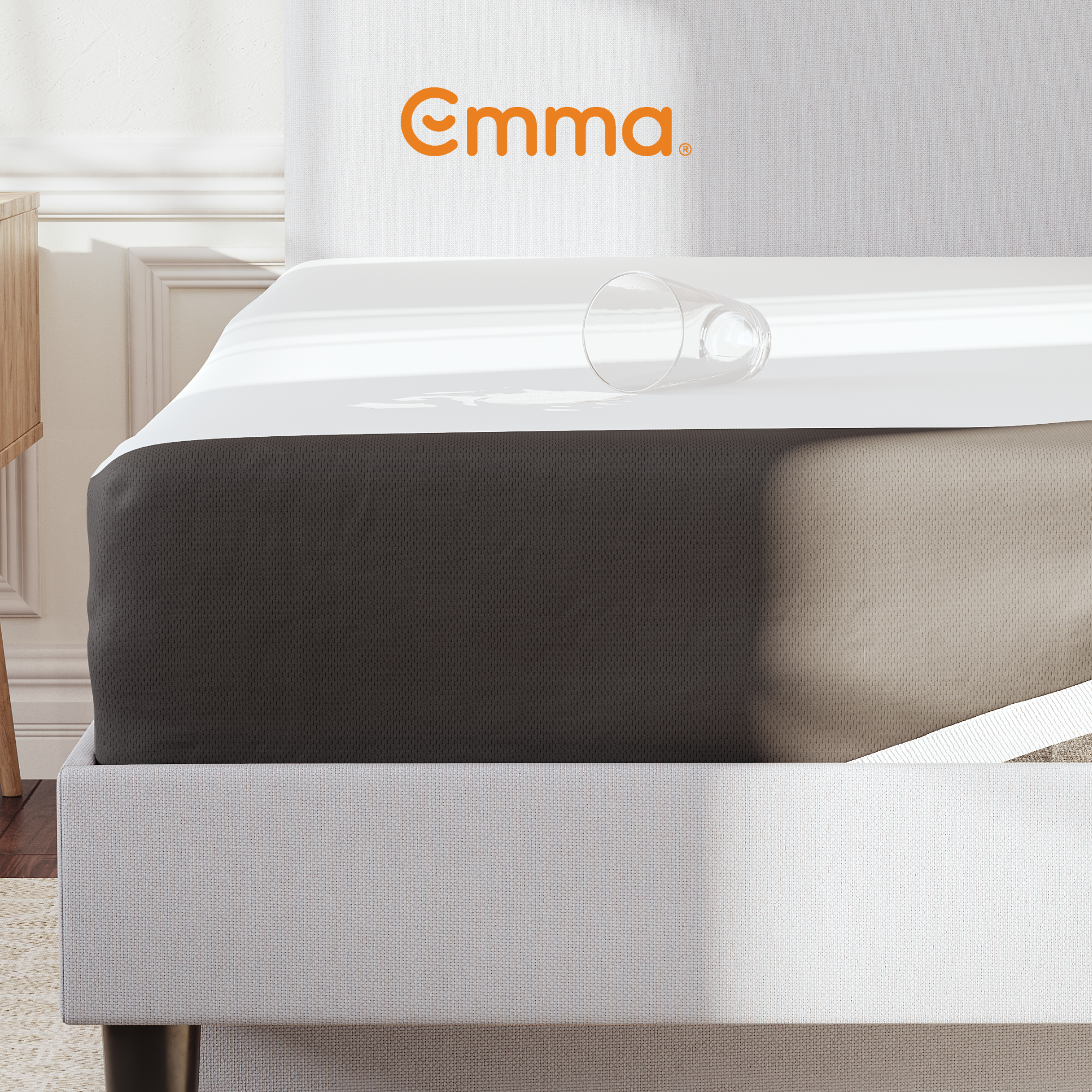 EMMA | Protège-matelas Imperméable Emma 90x190 cm | Imperméable et Respirant | Doux et Confortable | Antibactérien Anti-allergènes - 6