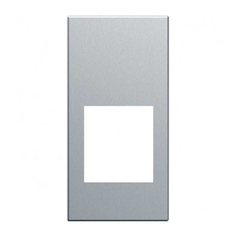 Legrand Plaque de finition simple Argent Niloe - Comparer avec