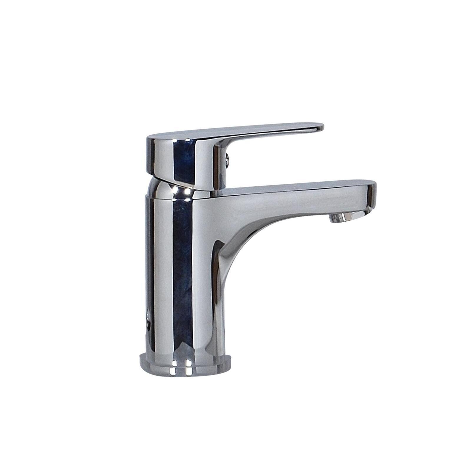 Ensemble meuble lave-mains décor chêne FRAME + robinet - 8