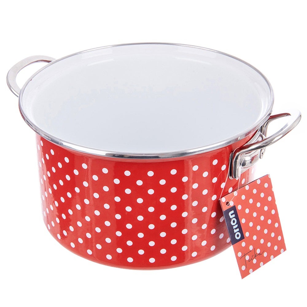 Garnek emaliowany TECKA 22 cm, 4 l - 6