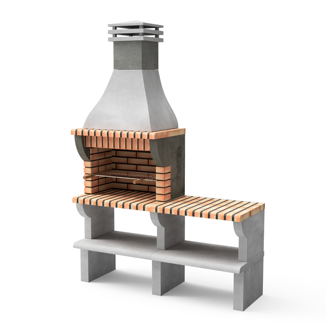 Barbecue Maipu XL with 1 side stand