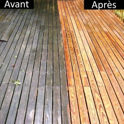 Dégriseurs pour Bois Extérieurs DG105 - bardages, terrasses, mobiliers - Incolore, finition mat - Anova Bois - 2