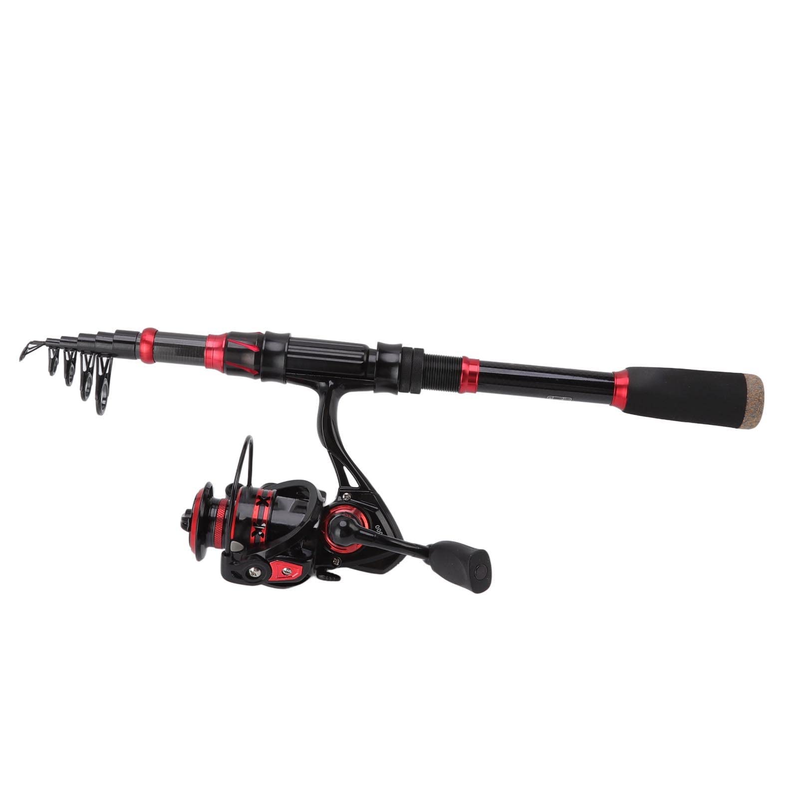 Canna Da Pesca Telescopica Fibra Carbonio 1.5m - Leggera E Portatile Per 339510