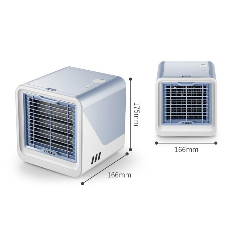 Ventola Portatile Raffreddamento A Ghiaccio USB – Mini Ventilatore Pieghevole 100 Velocità, Display LED, 4000mAh, 13m/s, Con Cordino – Ideale Per Estate, Viaggi, Casa E Ufficio