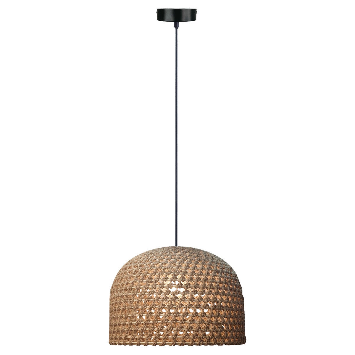 Lampa wisząca KANSO beżowa 1 x E27 x 15W wym: 120 x 50 x 50 cm Light Prestige
