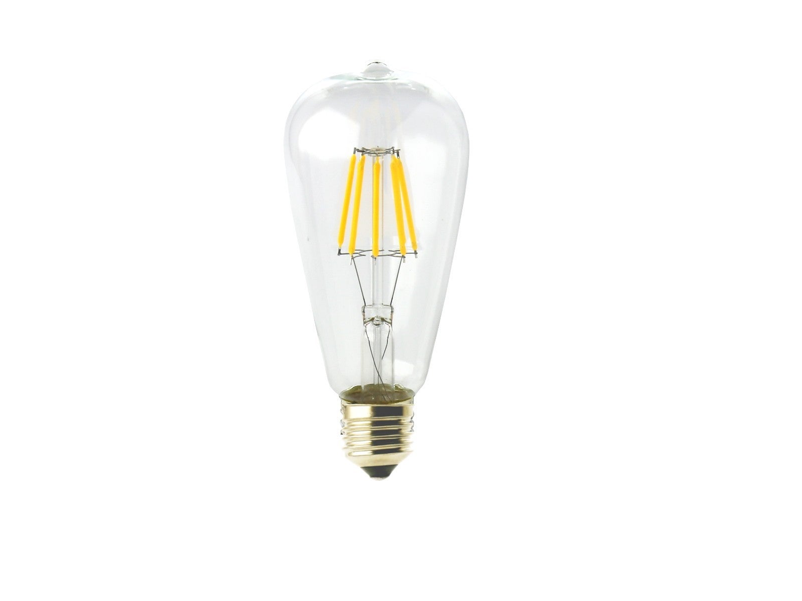 Żarówka LED ST64 filament E27 6W biała 2700K