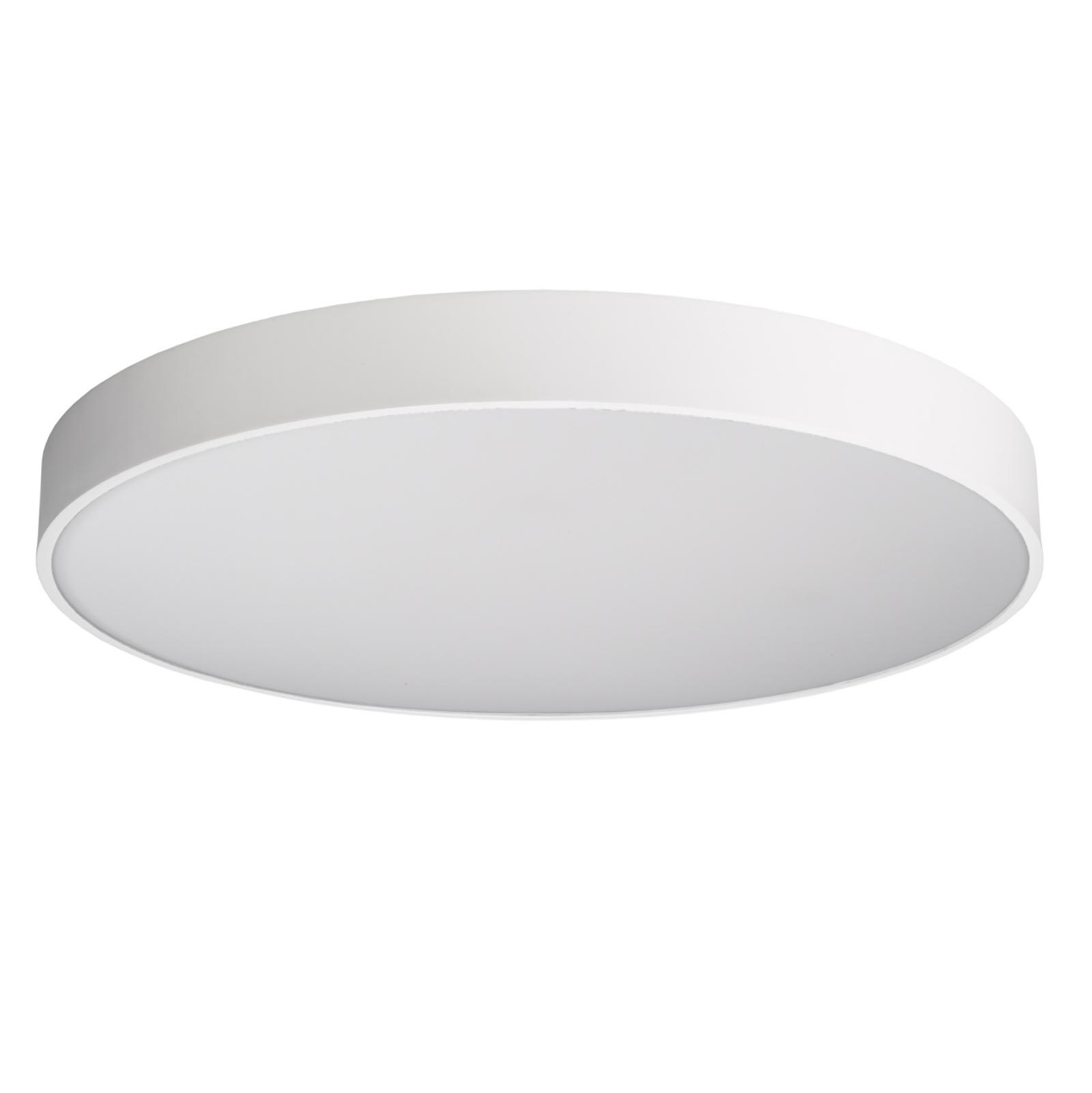 Menkar 600 moderna lámpara de techo redonda led 65w dimmable cct 3000k 4000k lámpara de techo de pared de pared interior salón 60cm 230v color blanco