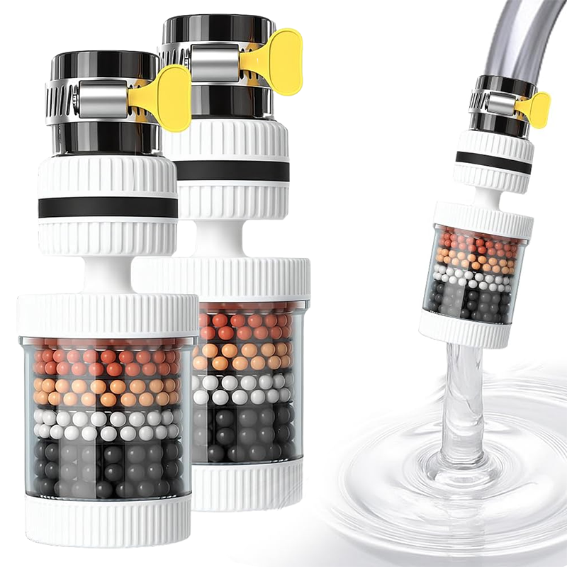 Filtre à eau universel pour robinet, purificateur d'eau rotatif à 360 ...