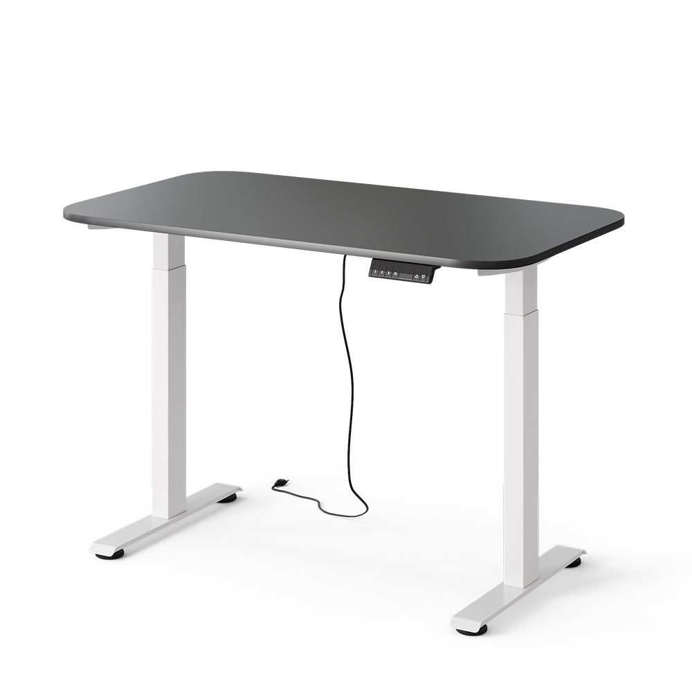 Vicco Biurko Elevate, Biały/antracyt, 120 x 70 cm 2 silniki