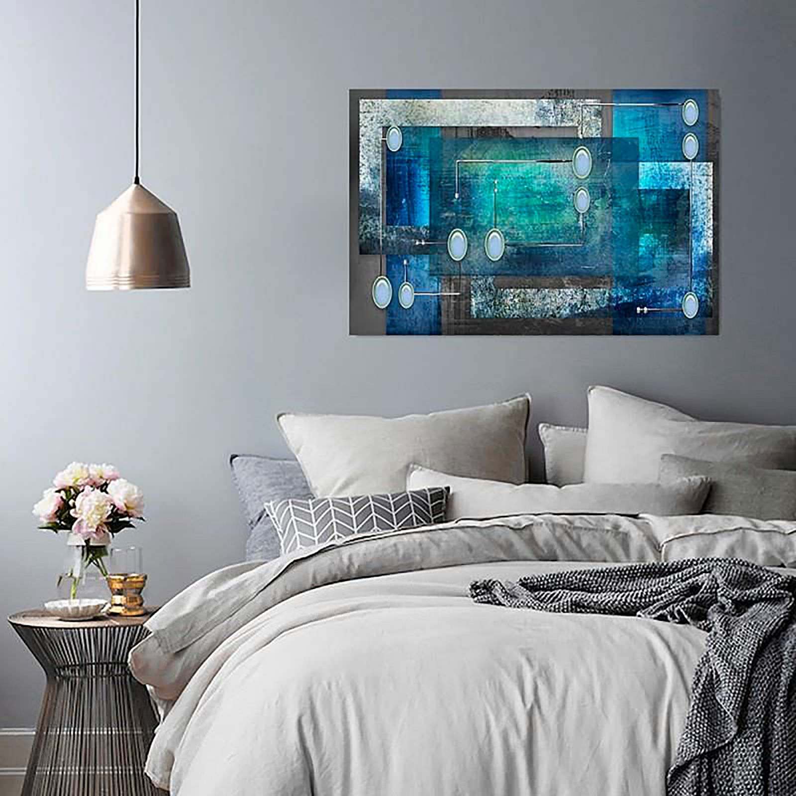 Tableau intérieur abstrait - 40 x 30 cm - 5