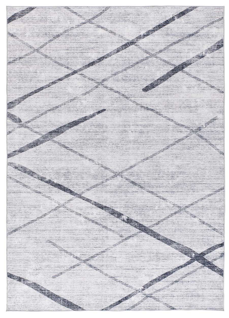 Prostokątny szary dywan do wnętrz 140 x 200 cm CLASS ethnic - ATTICGO