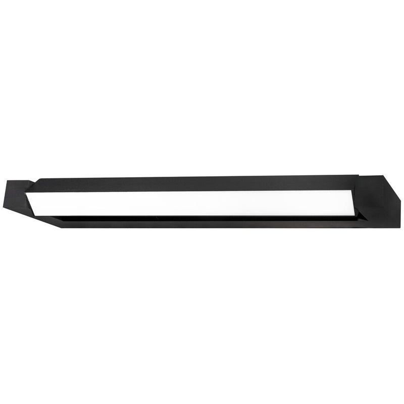 Kinkiet nad lustro LOVIS LED 12W Neutralna biel 840lm czarno-biały wym: 14x60x4 cm IP44 IdeaLED
