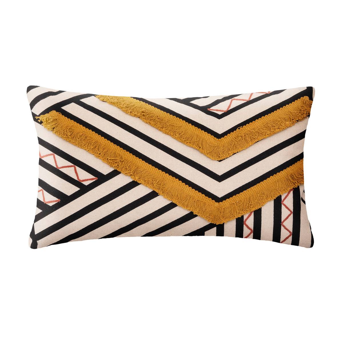 Funda de cojín etnik - algodón - 30x50 cm - atmosphera créateur d'intérieur