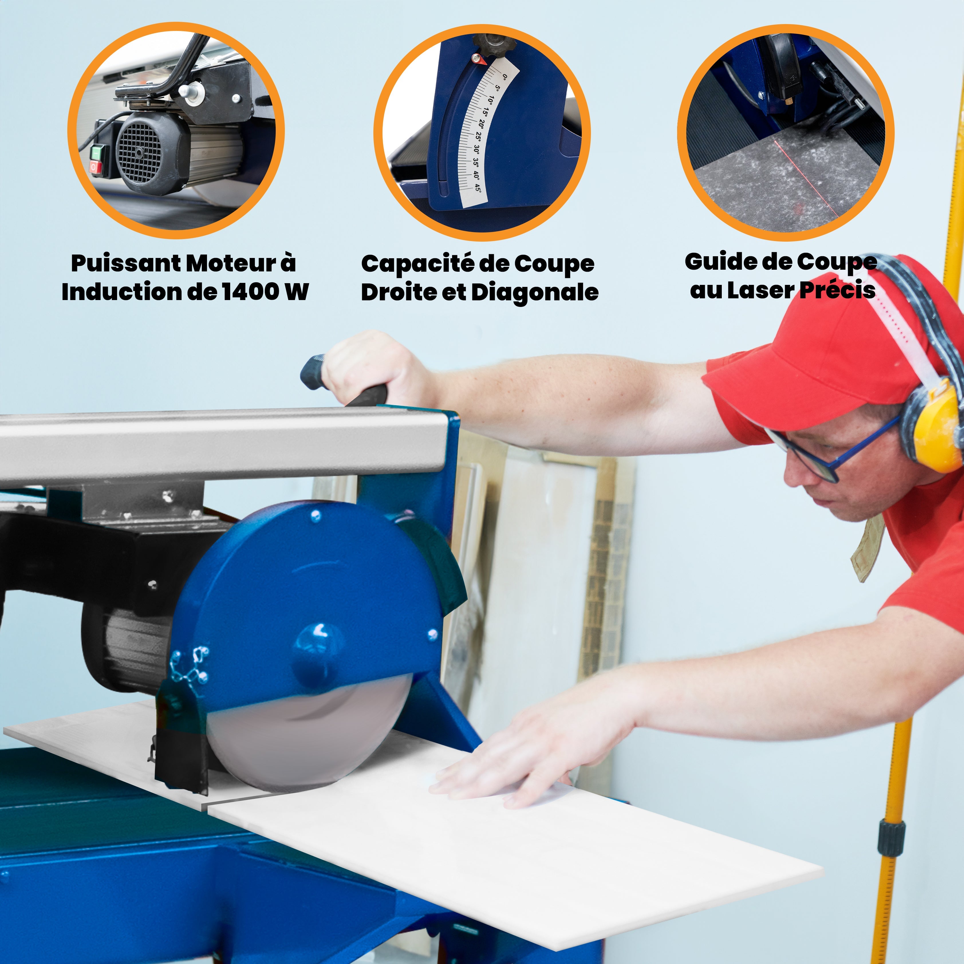 Scie à carreaux Mastercraft, 7 po | Canadian Tire