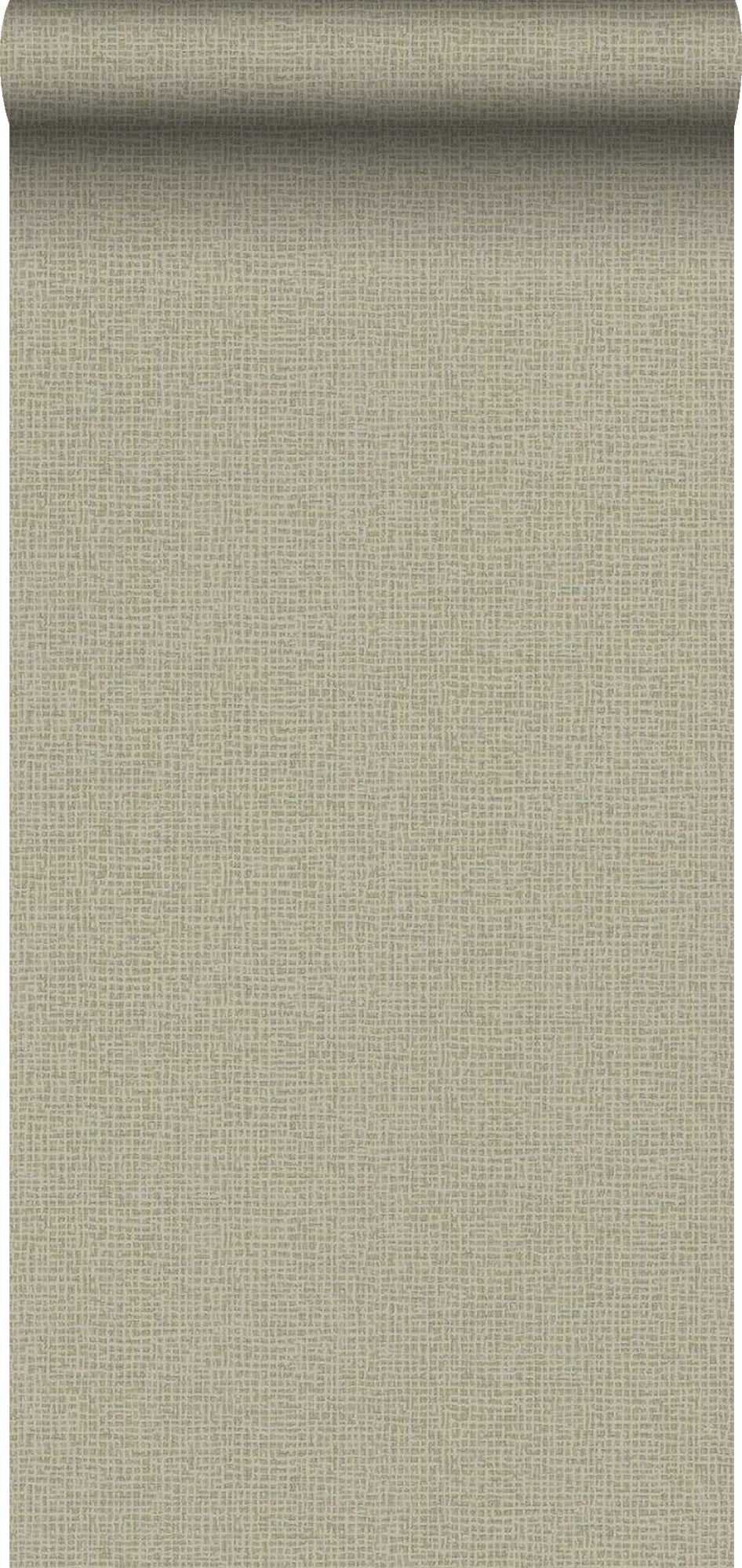Tapeta lniana tekstura taupe - 53 cm x 10.05 m - BORASTAPETER