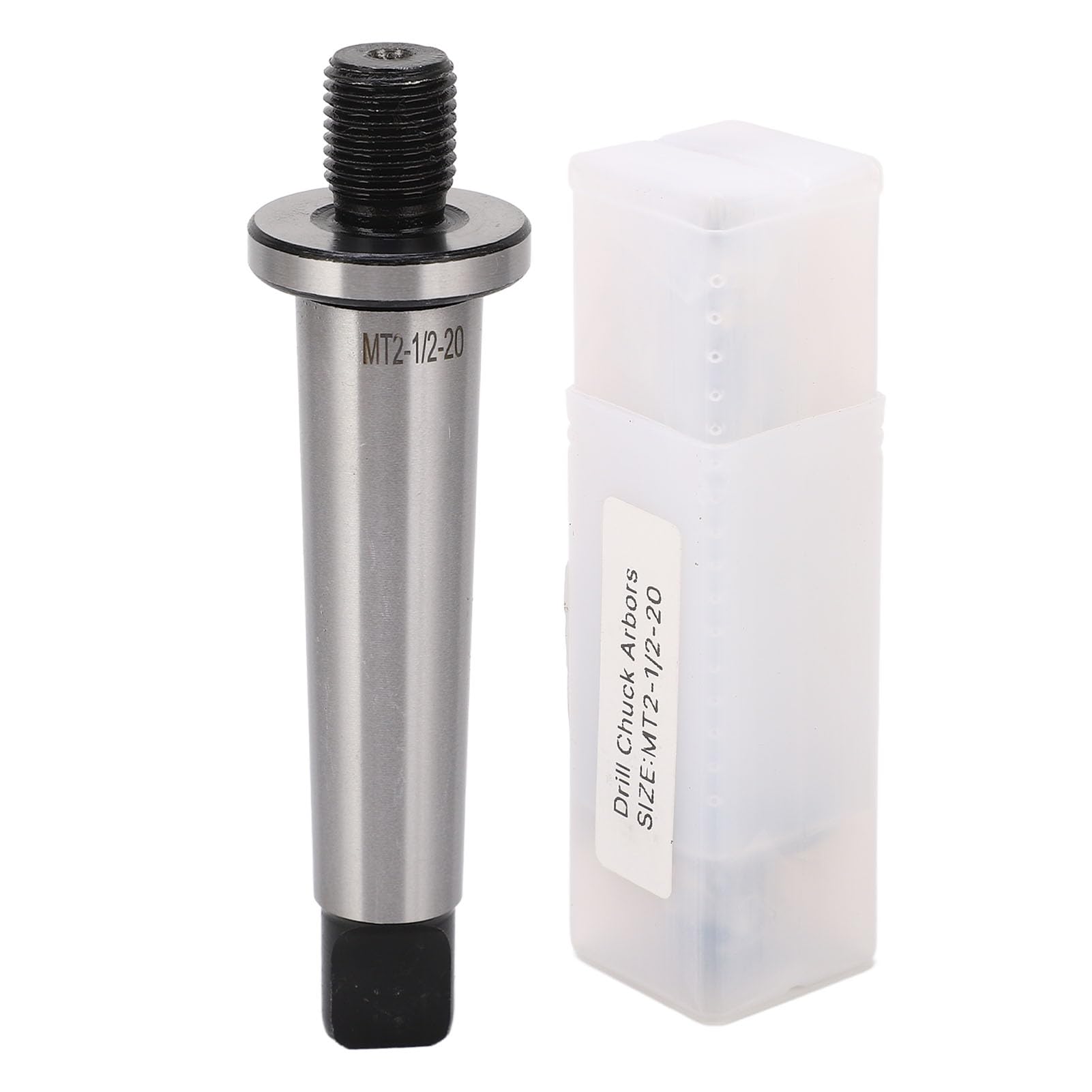 Mandrin de perçage fileté en acier au manganèse avec tige MT2 de 1/2 po à 20 mm pour machines de perçage et de taraudage - 7