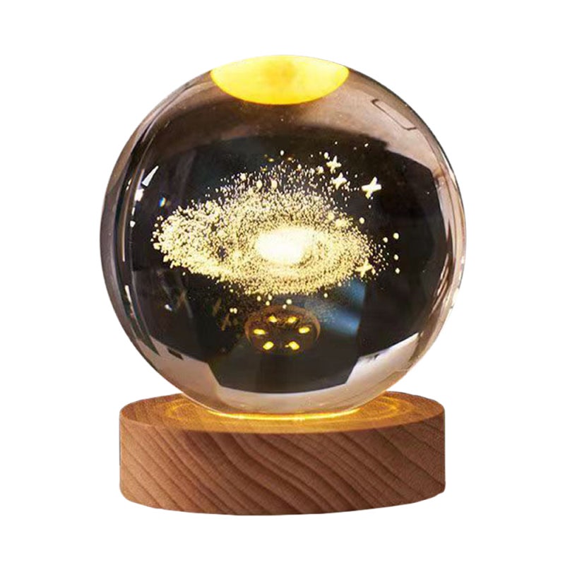 Onore di cristallo nuovo prodotto personalizzato 3d Laser sfera di cristallo Led
