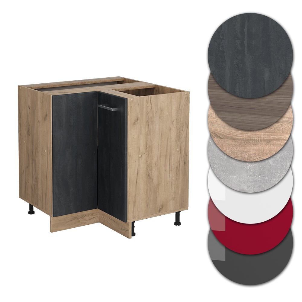 Vicco Meuble dangle R-Line, Béton noir, 75.6cm sans PT - 5