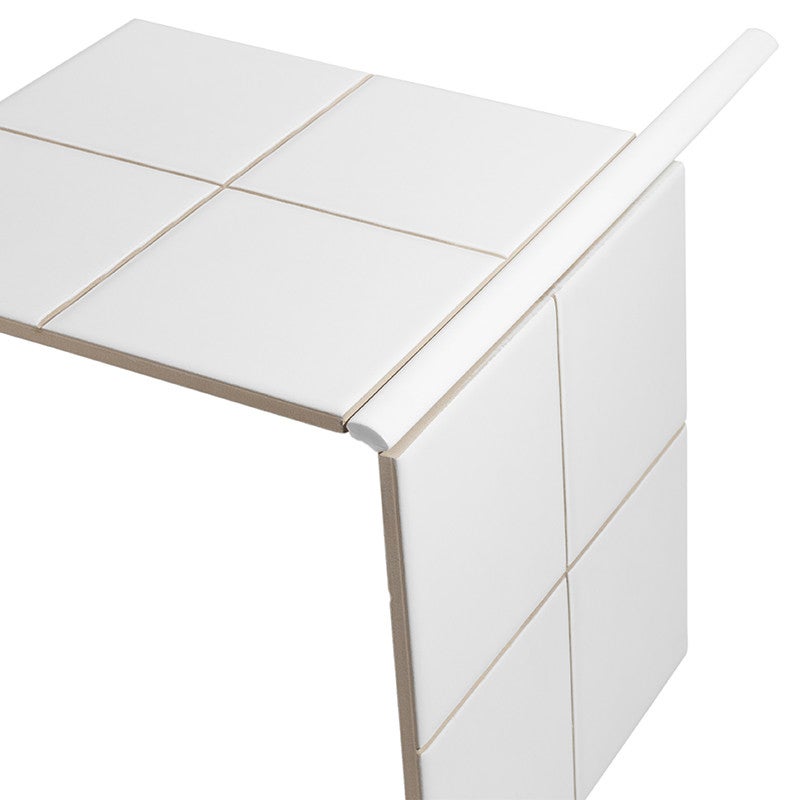 Pure Blanc Mat 20x20 PRÉDÉCOUPÉ (10x10) - 7