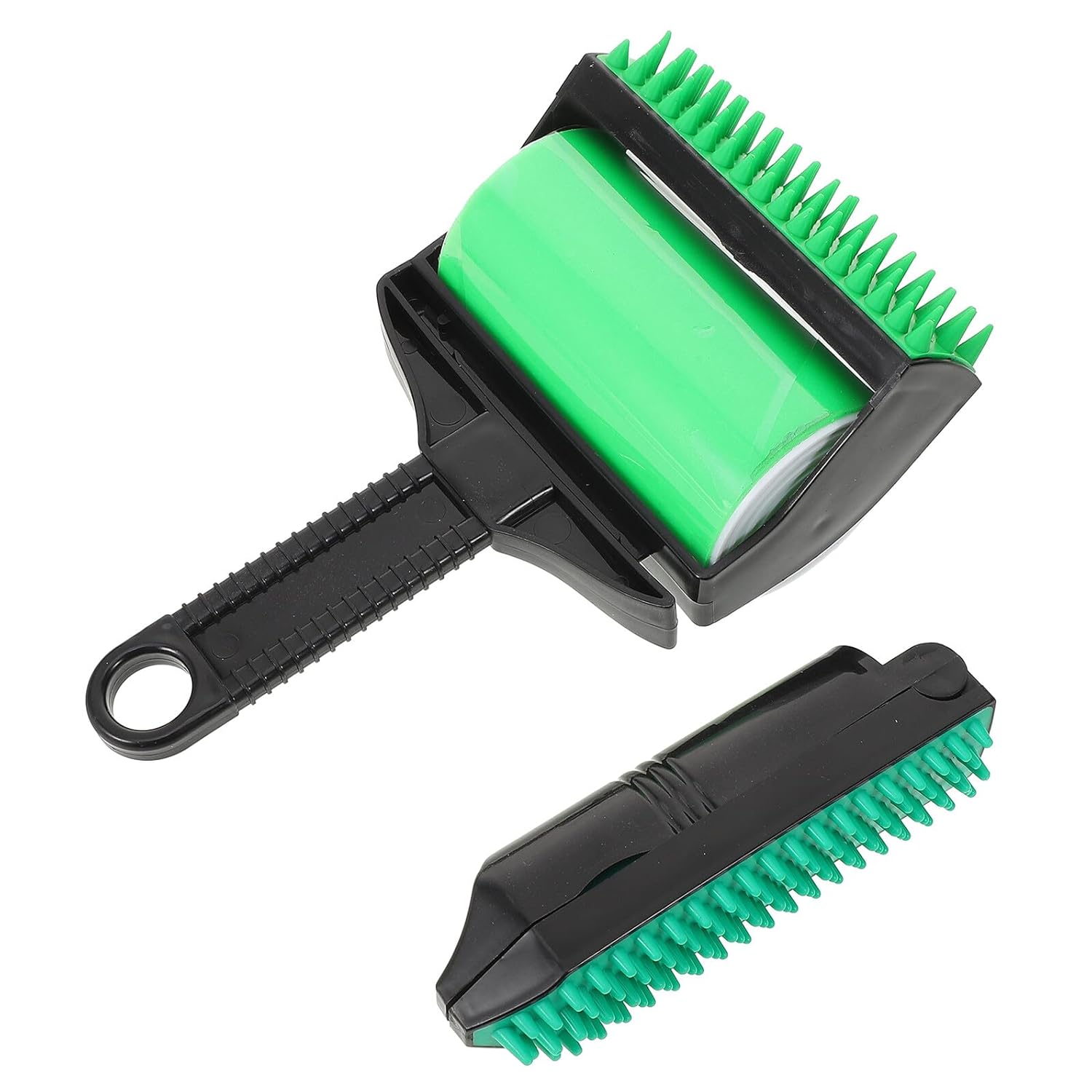 2Pcs Brosse Anti Poils Animaux Réutilisable - Attrape Poils Chien Chat Portable Pour Vêtements, Tapis Et Voiture