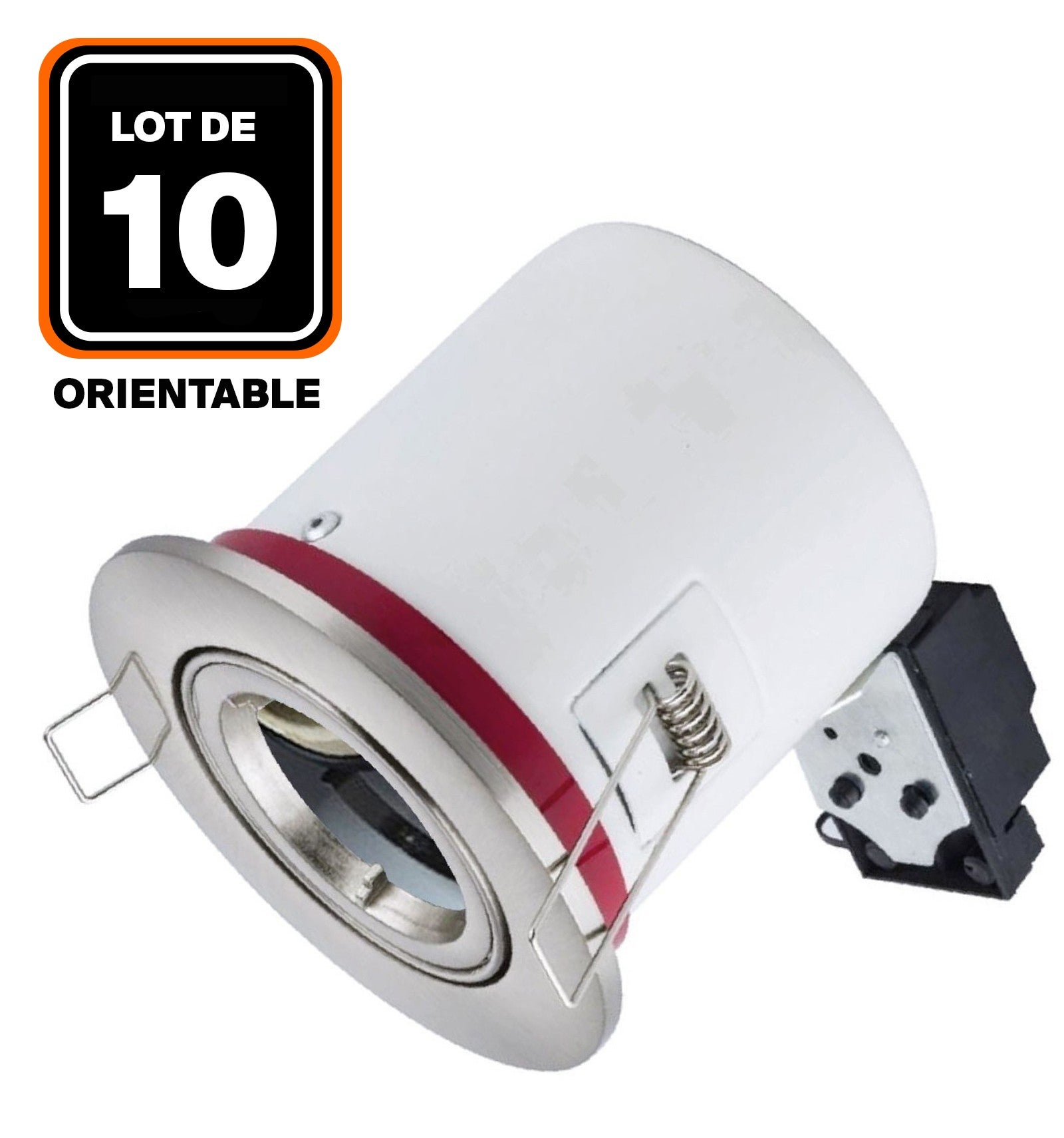 Porte-Cartouche Tactique Pour Crosse De Fusil - 14 Coups .223 - Nylon Noir - Neuf