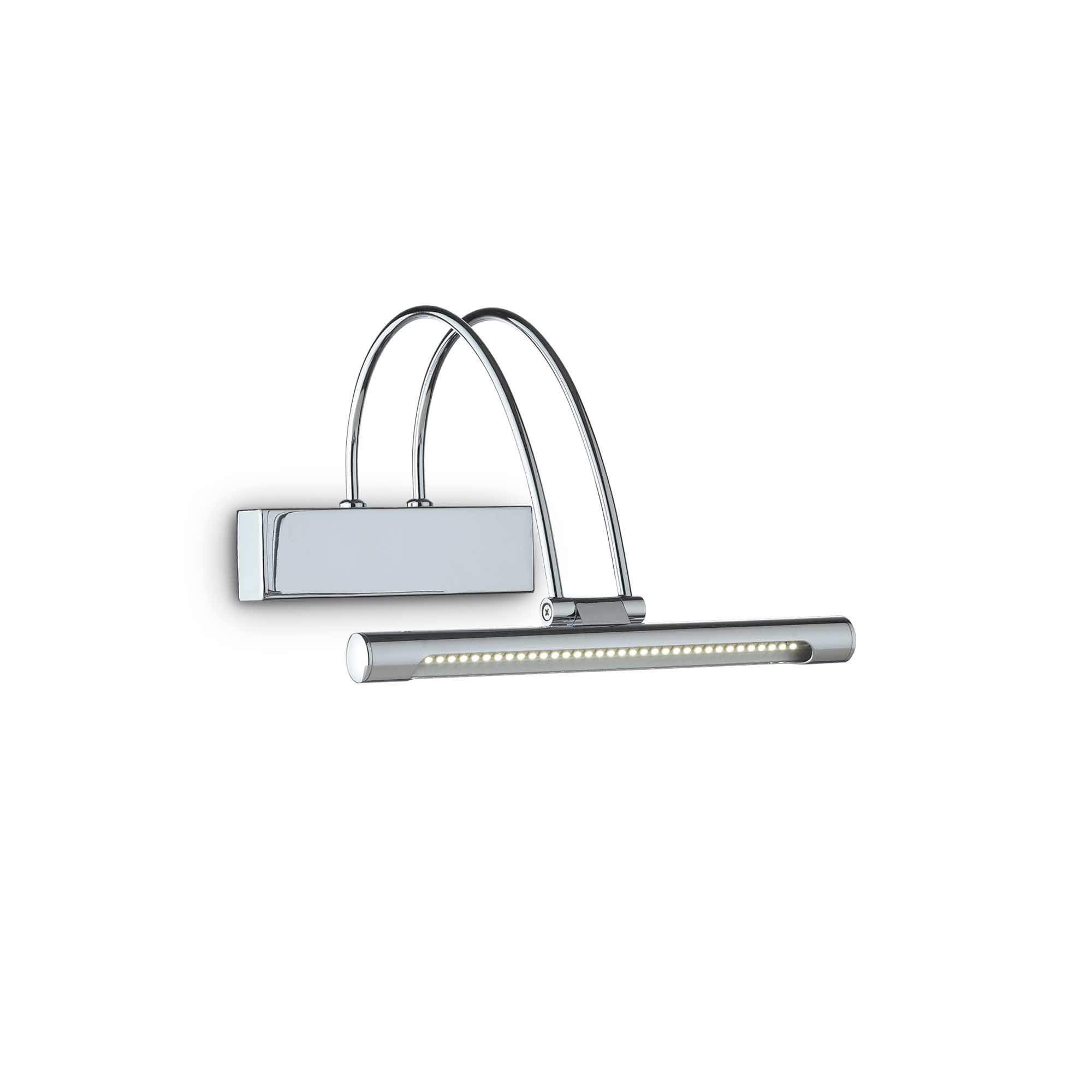 Ideal Lux  Applique Murale Chromée Bow 36 Ampoules , Leroy Merlin