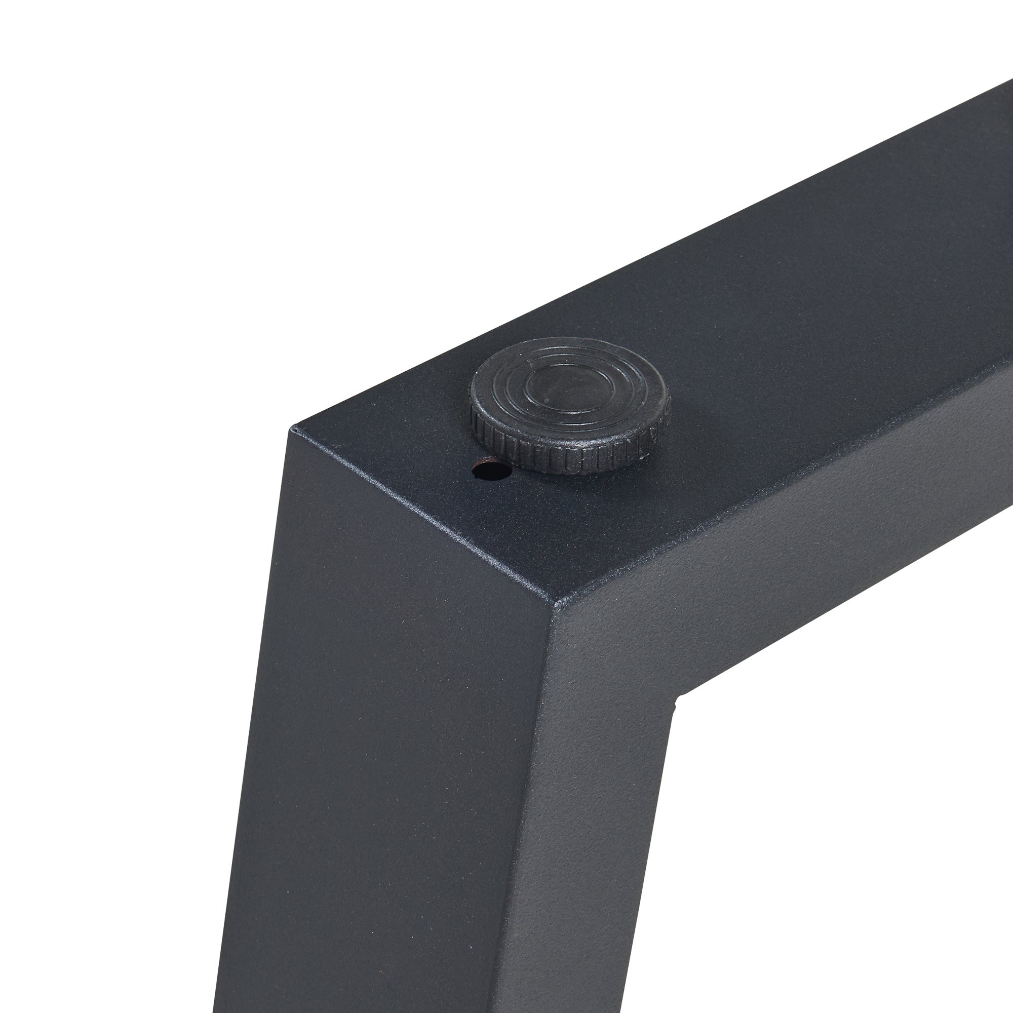 Lot de 2 pieds de table Lalling acier 43 x 40 cm noir [en.casa] - 8