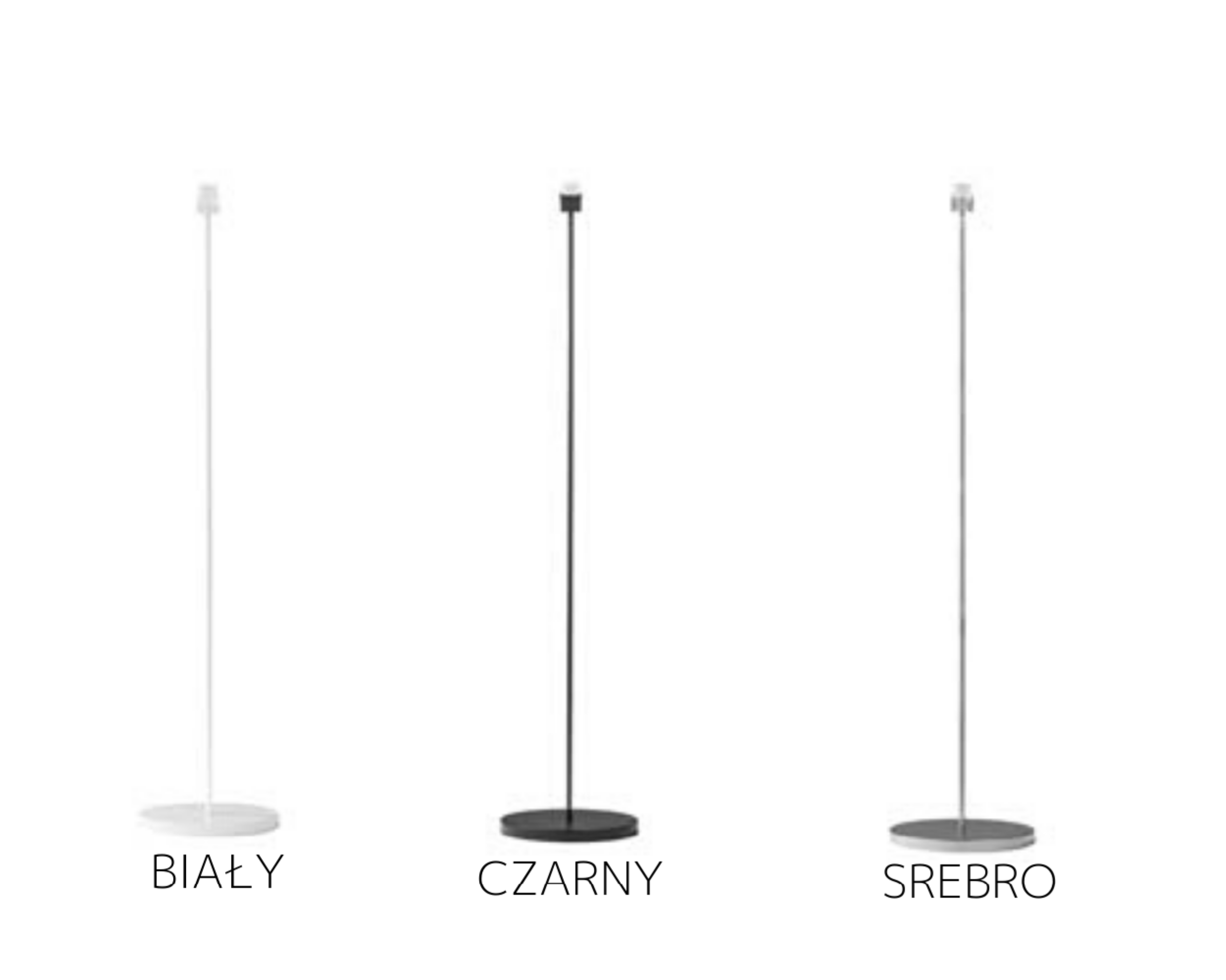Lampa stojąca podłogowa z abażurem walec 40cm BLUES - 4