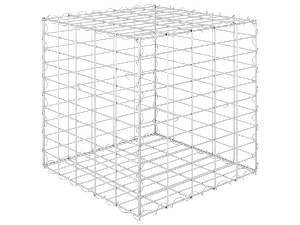 Aiuola rialzata cubo gabbione fioriera rialzata fiori piante cesto in pietra giardino terrazzo esterno fi 02_0000966 - 5