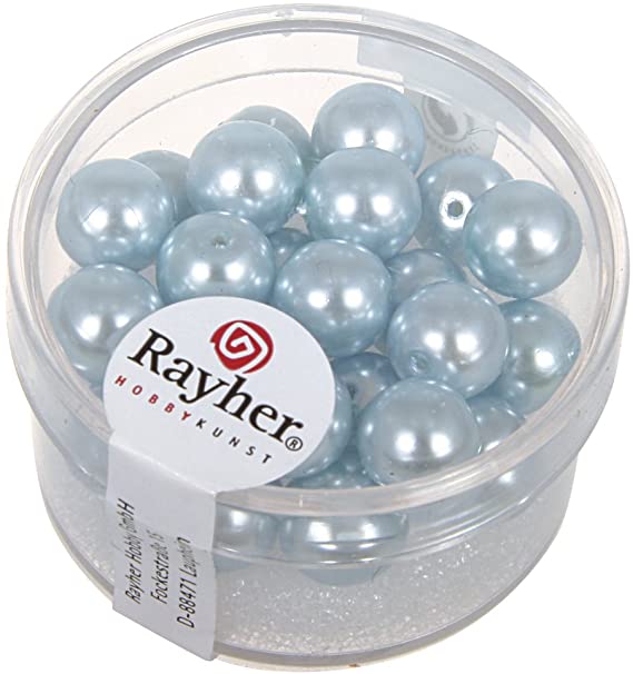 Perle Rotonde - Heishi In Vetro 8x5 Mm - Azzurro X40cm - Foto 8