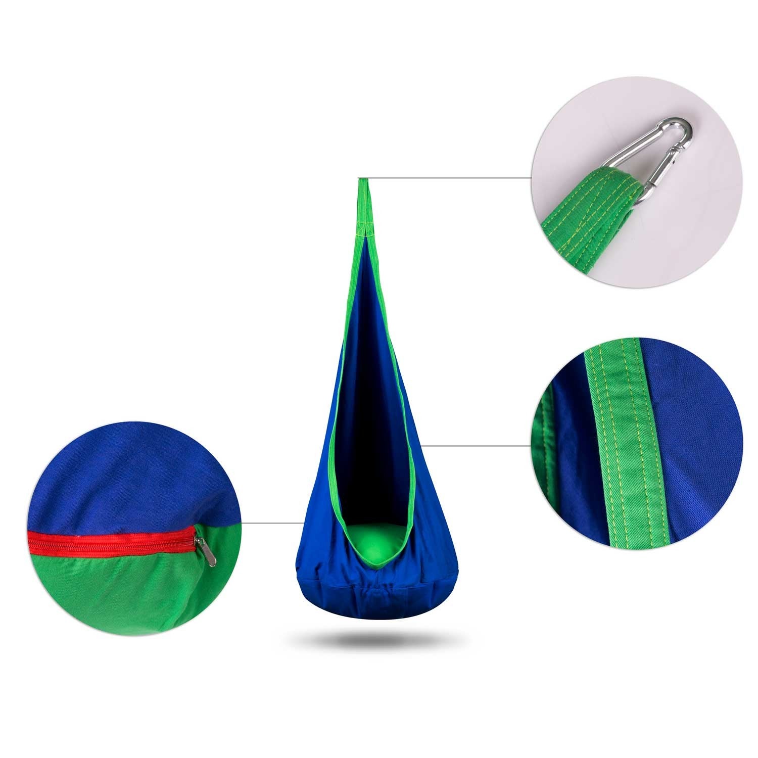 Fauteuil suspendu Cocoon Neo-Sport bleu - 3