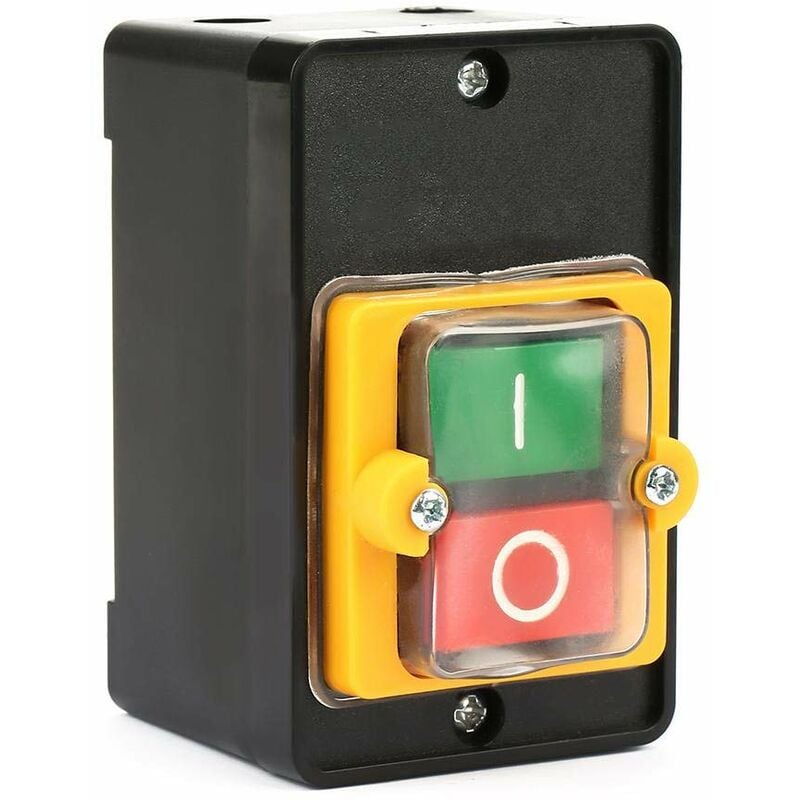 Interrupteur à bouton-poussoir étanche AC220V/380V 10A, sprzęt mechaniczny, maszyny tekstylne