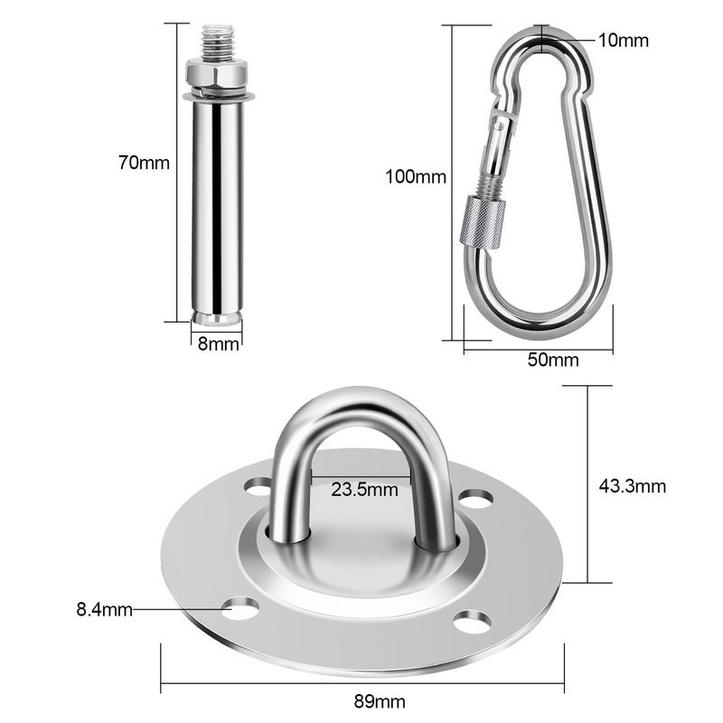 Crochet de plafond support de plafond suspension de chaise suspendue amovible chaise suspendue 450KG - 2