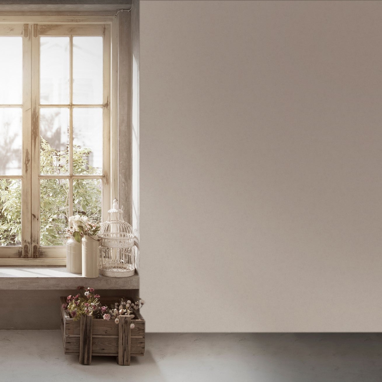 Architects paper, papel pintado no tejido, liso, papel pintado unicolor, rollo 10,05 m x 0,53 m, as393302, crema