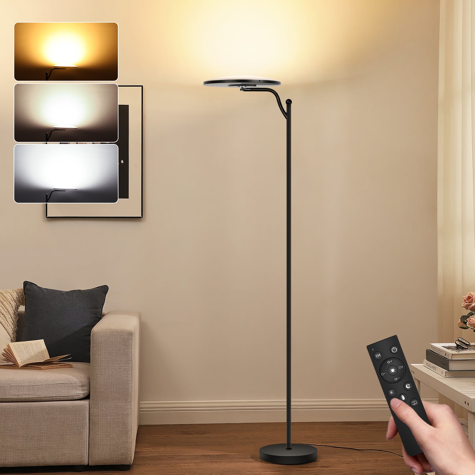 Faretto da terra moderno a led IP67 nero - CECI | Leroy Merlin