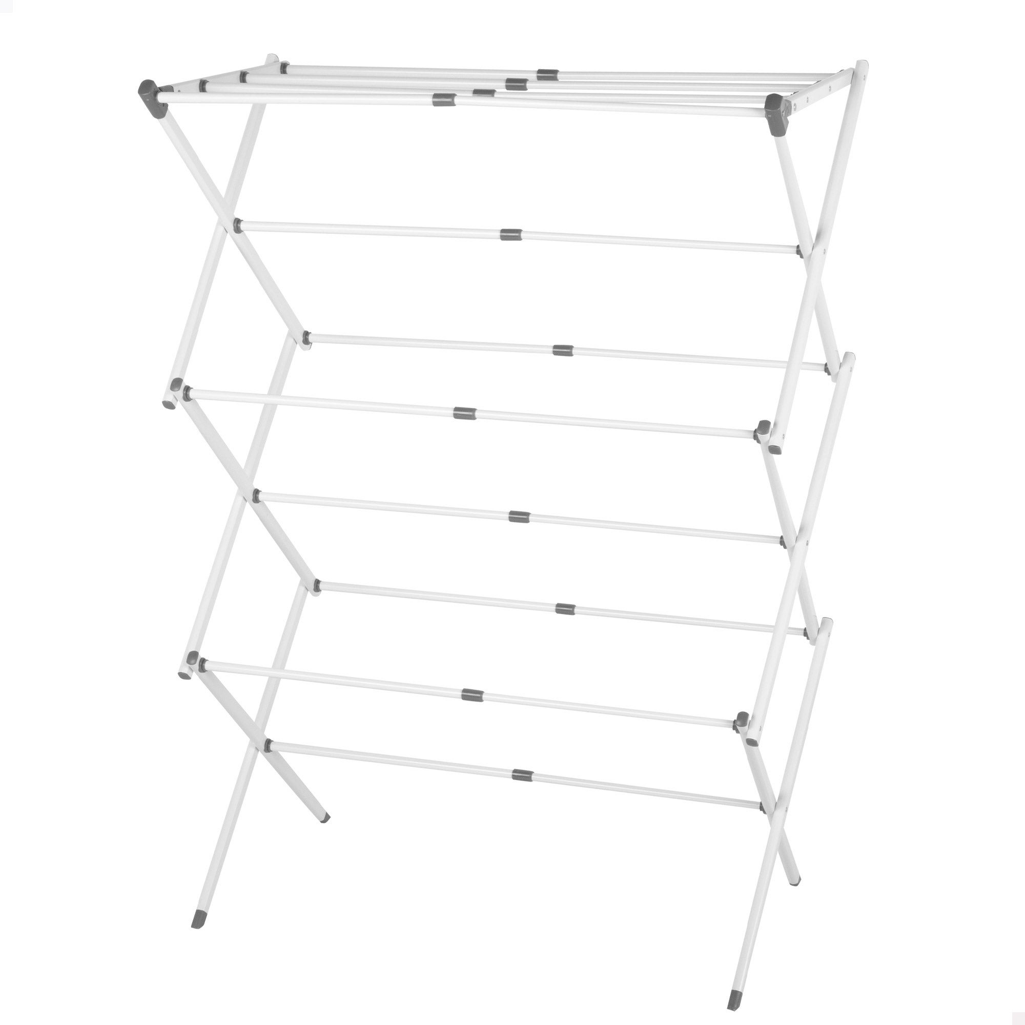 Max home tendedero plegable 3 alturas 40-75x37x104 cm con barra extensible
