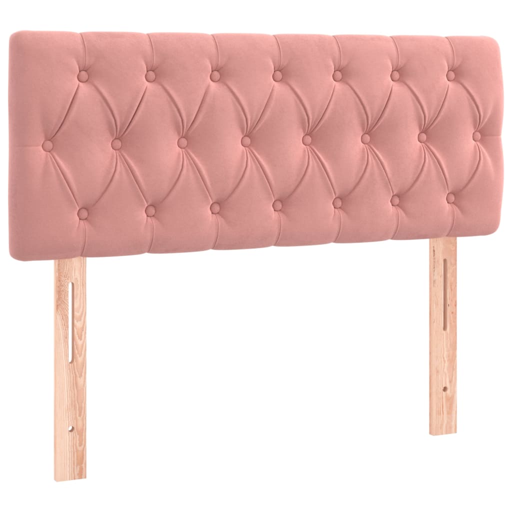 Maison Exclusive - Sommier à lattes de lit avec matelas et LED Rose 100x200 cm - 7