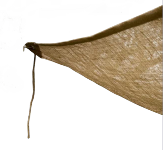 Toile d'ombrage en jute 280g/m² 3mX4m - 4