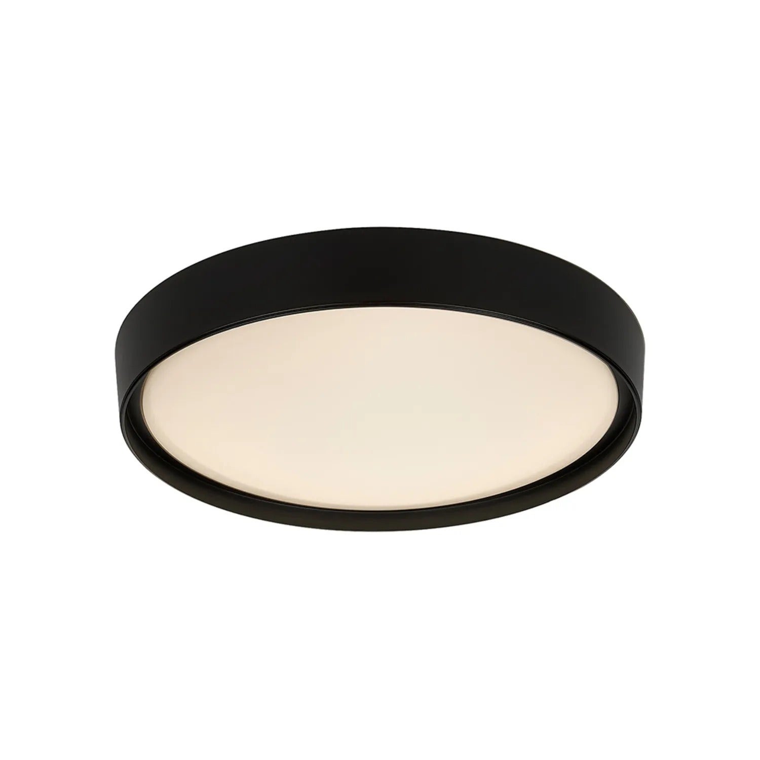Plafon okrągły z pilotem Achilles LED 40W Odcienie bieli 3200lm czarny wym:11x50x50cm IP20 Rabalux