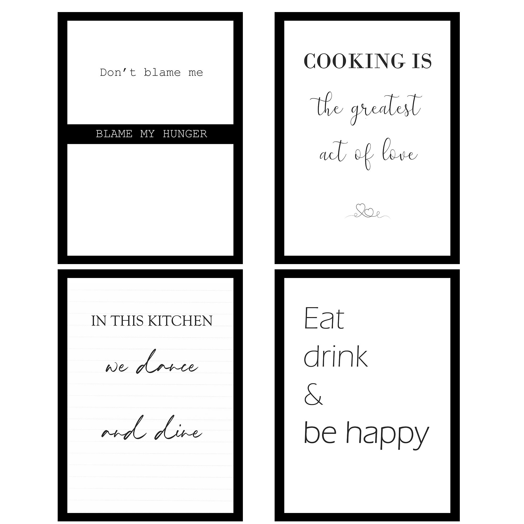 Lot De 4 Affiches Preppy Vert Sauge Avec Nœud - Esthétique Tendance 50x70 Cm, Sans Cadre | Décoration Pour Chambre Adolescente, Dortoir