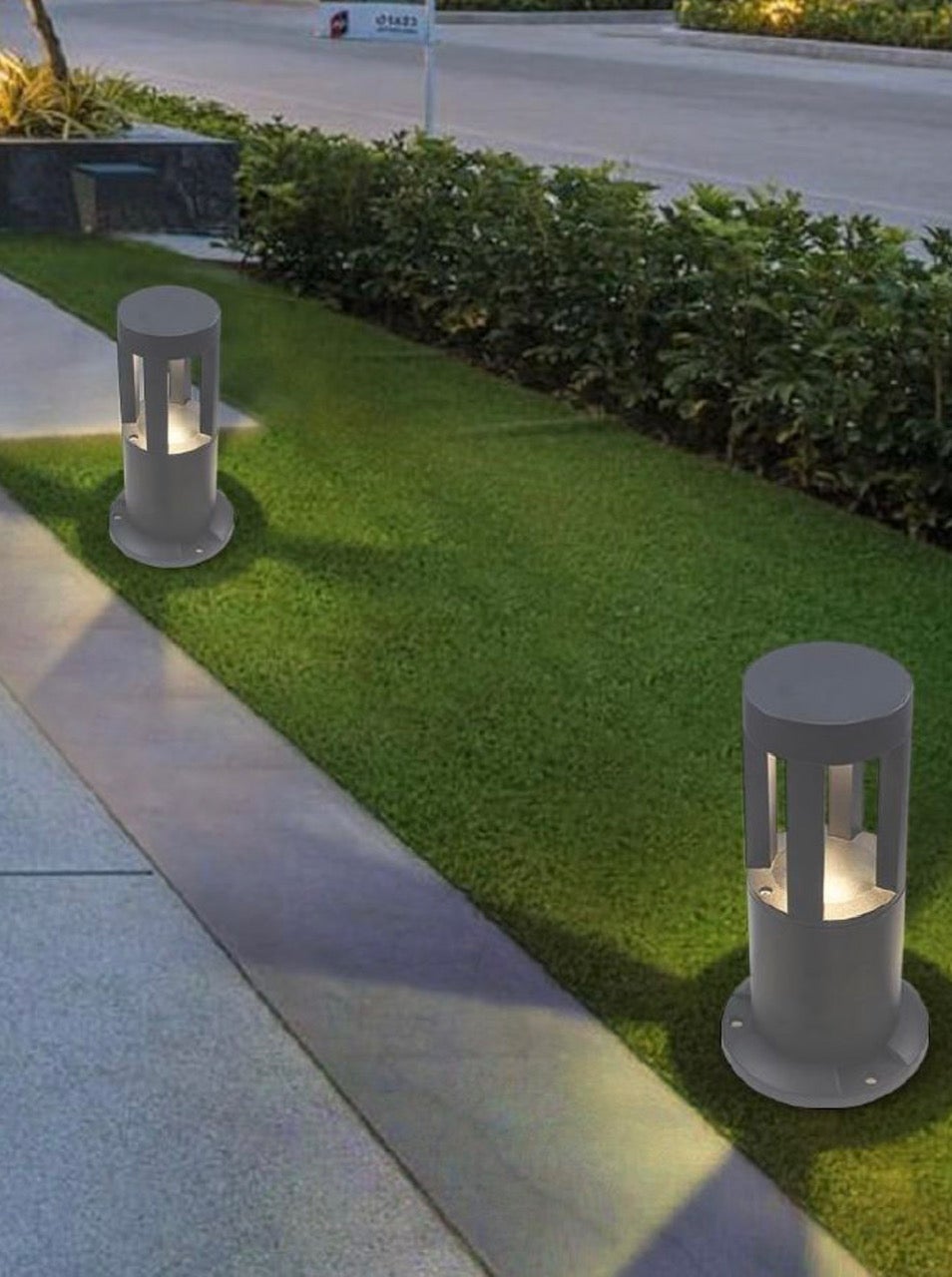 Lampione Da Giardino LED 12W | Design Moderno, IP65 | Altezze 30cm O 58.5cm | Luce Calda, Fredda O Naturale - Foto 7