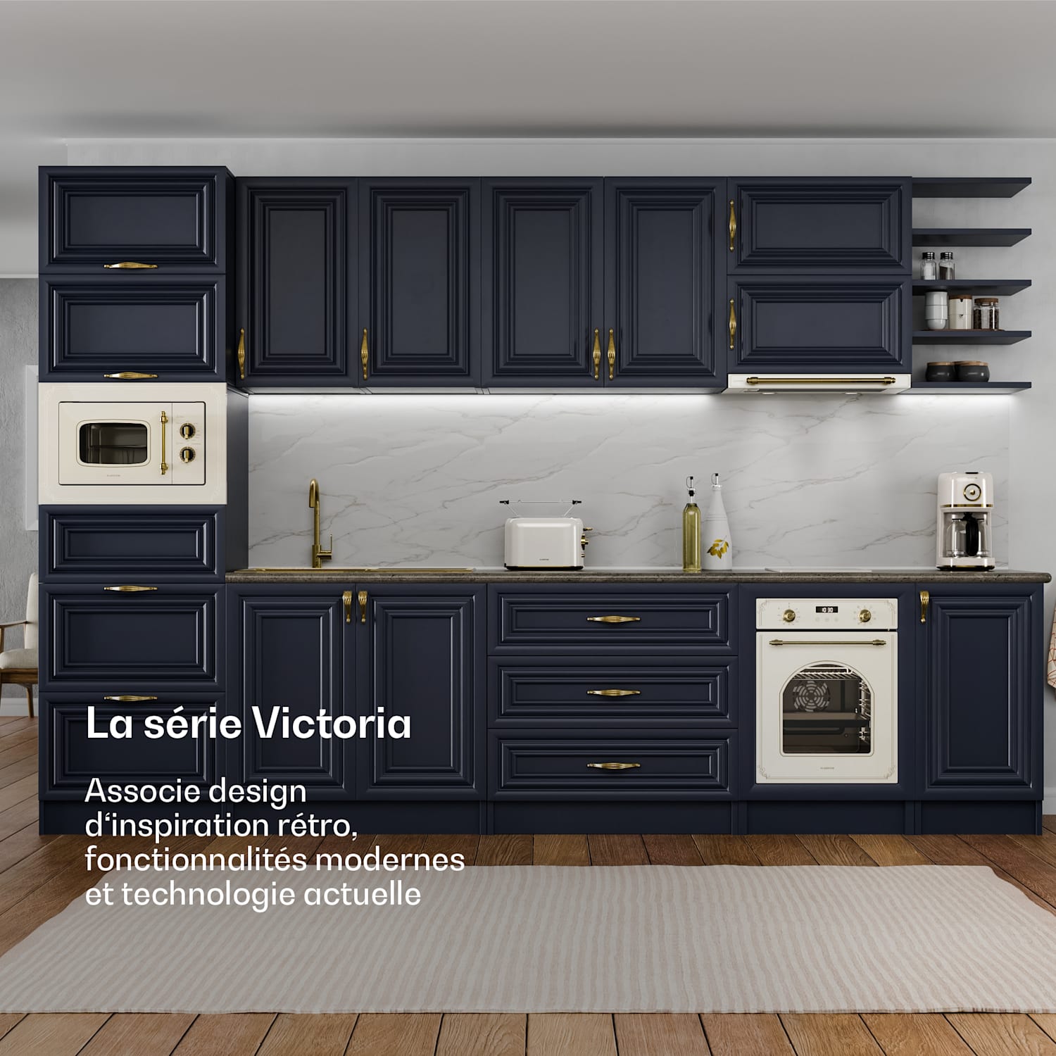 KLARSTEIN Four Victoria Slim 45 cm Beige - 2