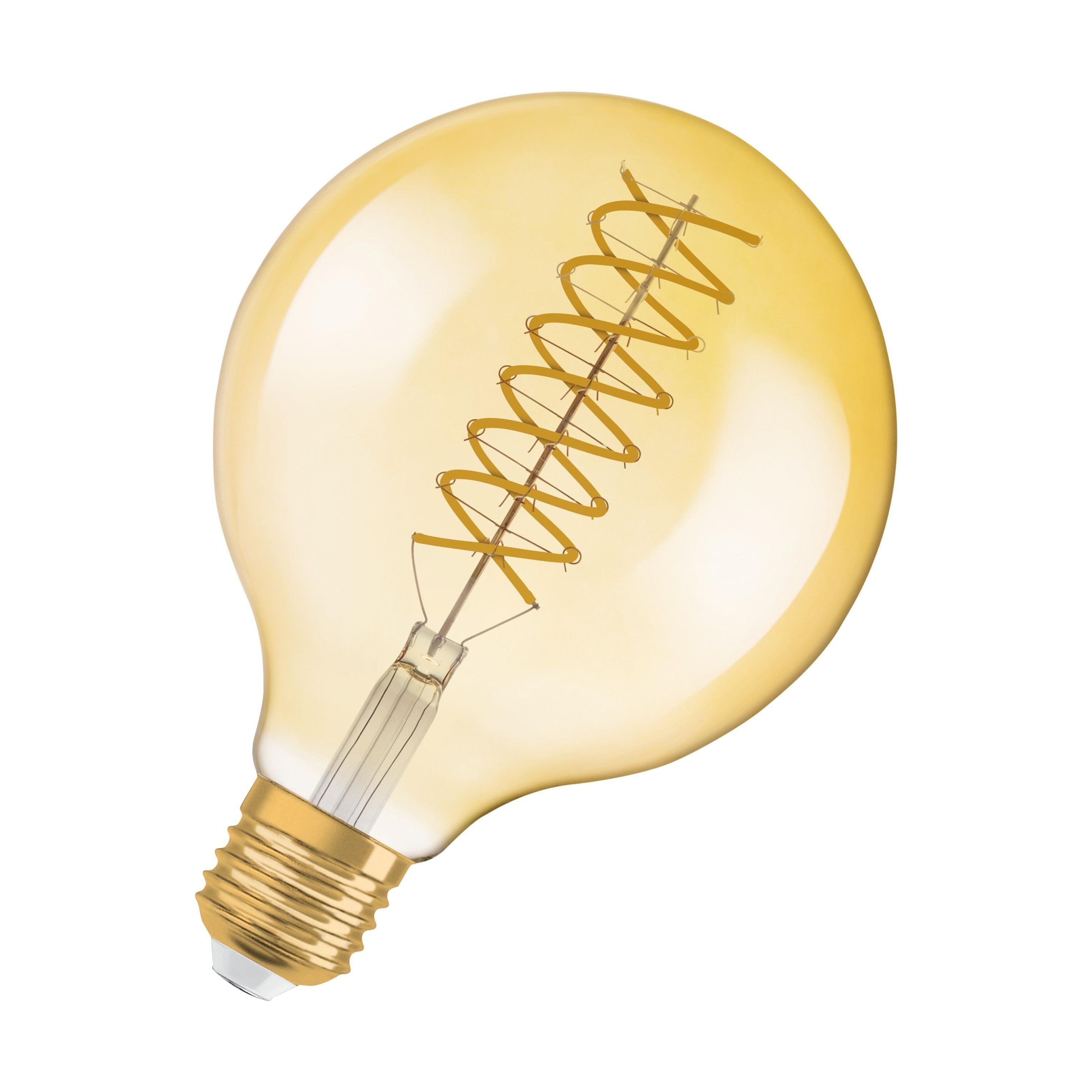 Lampada LED flessibile OSRAM G125 E27 da 60W a filamento bianco caldo - 3