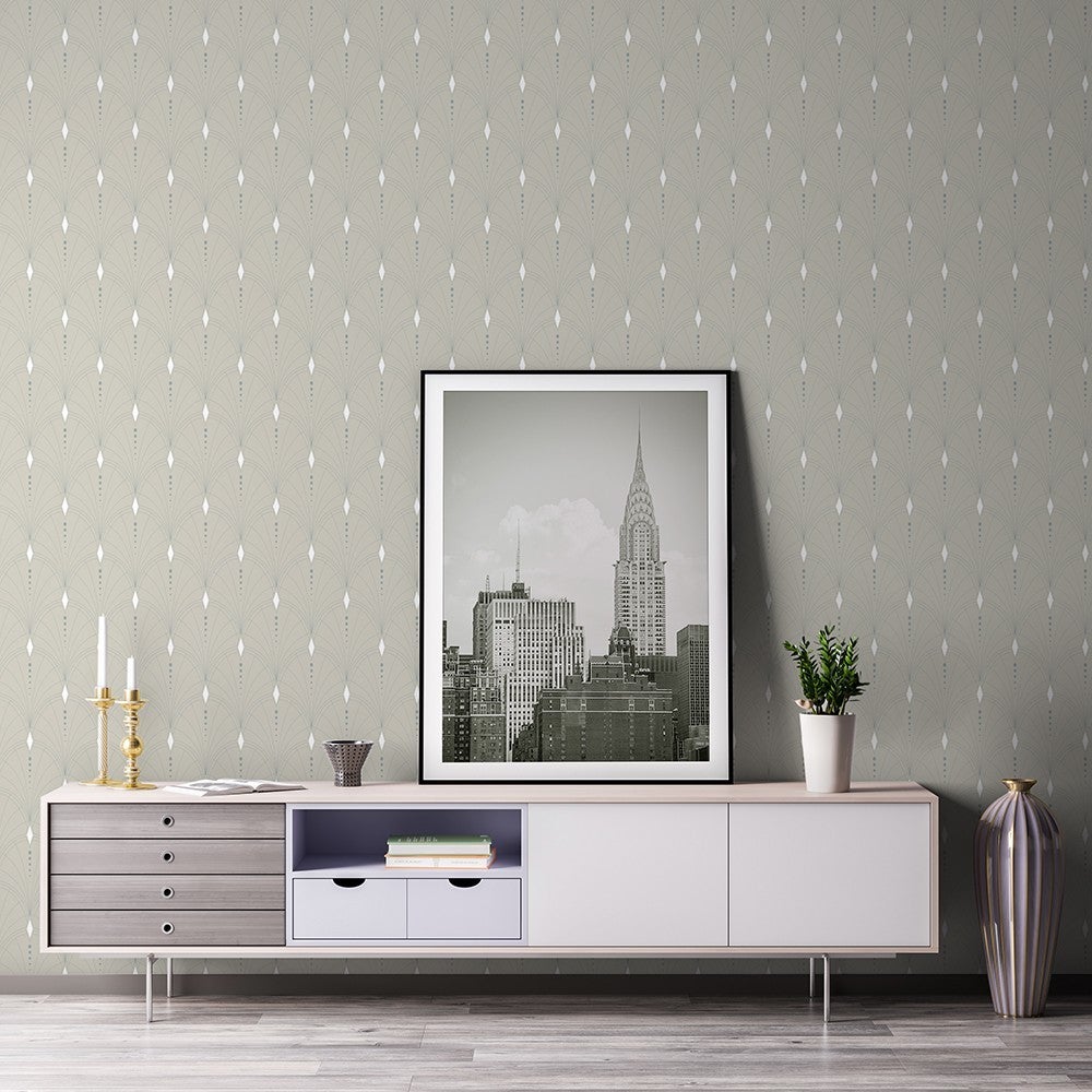 Papel pintado autoadhesivo con tintas eco, y libre de pvc, rollo de 129 x 260 cm building deco