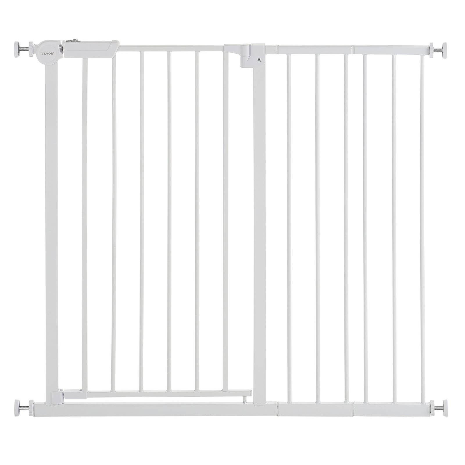 Barrière de Sécurité Extensible,VEVOR 65-101,6 cm de Largeur,91,4 cm de Hauteur,Barrière d'Escalier Réglable,Clôture pour Chiens et Animaux,Blanc - 9